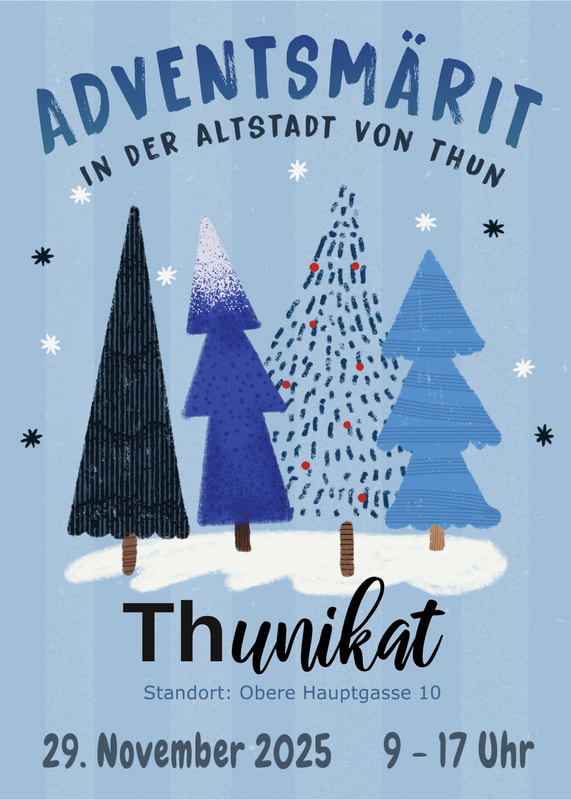 Adventsmärit in Thun, Märit z Thun, Altstadt Markt, Weihnachten, Thuner Märit im Avent